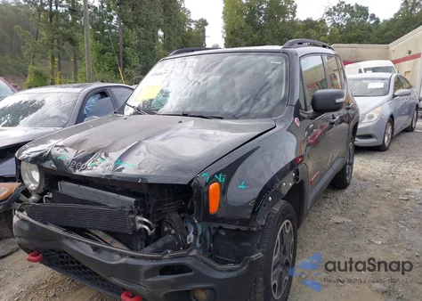 2016 Jeep Renegade Trailhawk из США, поврежденный, VIN ZACCJBCT2GPD56188